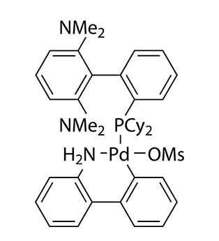 甲磺酸(2-二环己基膦-2’,6’-双(二甲氨基)-1,1’-联苯基)(2’-甲氨-1,1’-联苯-2-基)钯(II) 